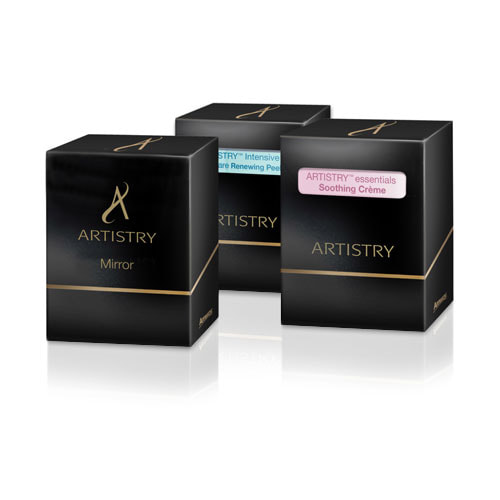 MJ Associates packaging for Amway Artistry